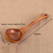 Long-handled Wooden Spoon