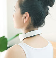 Cervical Massager Electromagnetic Pulse Heating Neck Protector, Style:Charging Remote Heating