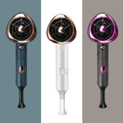 Mingge T1 T Style 1800W High-power Cold Hot Air Wind Fast Drying Folding Hair Dryer, Plug Type:US Plug(White)