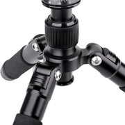 Xiletu FM5S-MINI 5-Section Folding Legs Mini Desktop Tripod Mount(Red)
