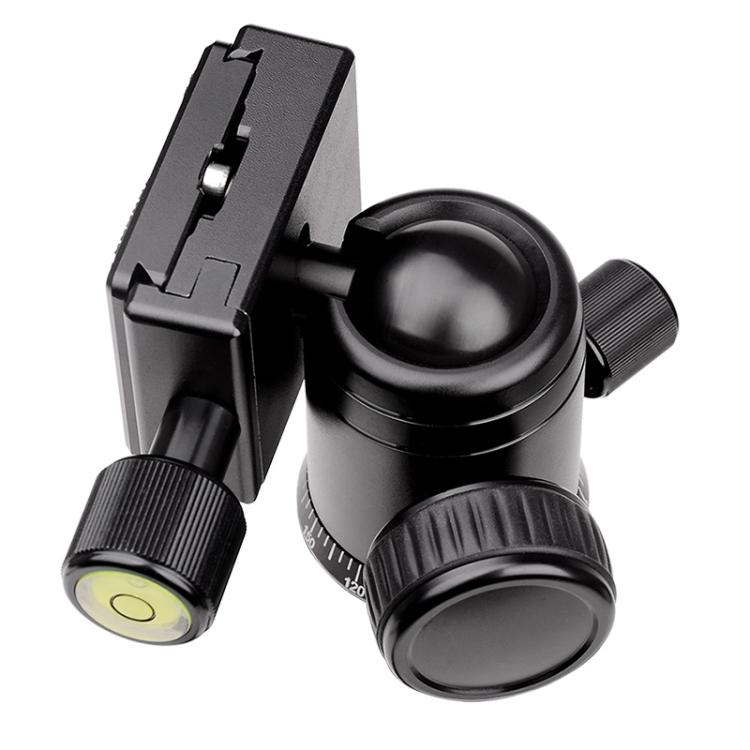 Xiletu FM5S-MINI 5-Section Folding Legs Mini Desktop Tripod Mount(Titanium)