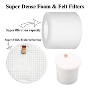 8 PCS/Set Vacuum Cleaner Filter Set For Shark IQ R101AE IQ R101 / RV1001