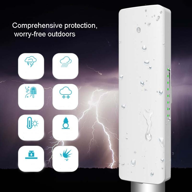 2 PCS COMFAST E314n 300mbps Covers 5 Kilometers Wifi Base Station Wireless Bridge, Plug Type:EU Plug