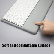 Wireless Keyboard Support Memory Foam Silicone Wrist Pad Base for Apple Magic Keyboard 2, Size:S(Grey)