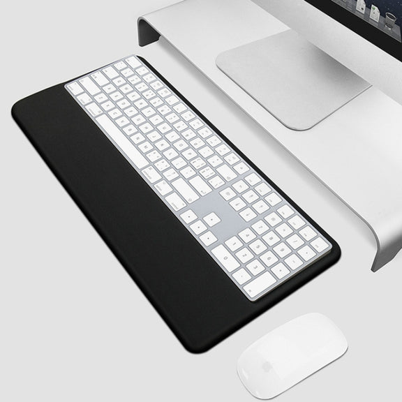Wireless Keyboard Support Memory Foam Silicone Wrist Pad Base for Apple Magic Keyboard 2, Size:S(Grey)