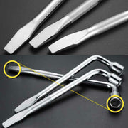 L-Type Car Tire Removal Tool Tire Wrench Socket Wrench, Specification: 19mm