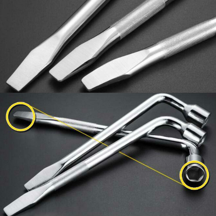 L-Type Car Tire Removal Tool Tire Wrench Socket Wrench, Specification: 24mm
