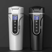 450ml Car Heating Water Bottle Thermos Mug Car Truck Universal Boiling Water Cup, Style:Car Models(White)