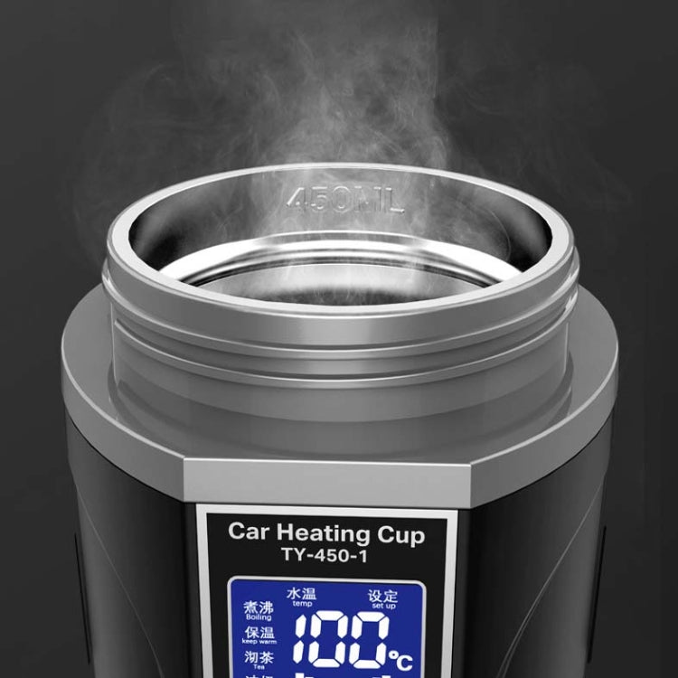 450ml Car Heating Water Bottle Thermos Mug Car Truck Universal Boiling Water Cup, Style:Car Models(White)