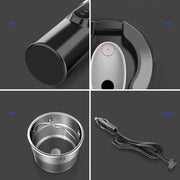 450ml Car Heating Water Bottle Thermos Mug Car Truck Universal Boiling Water Cup, Style:Car Models(White)