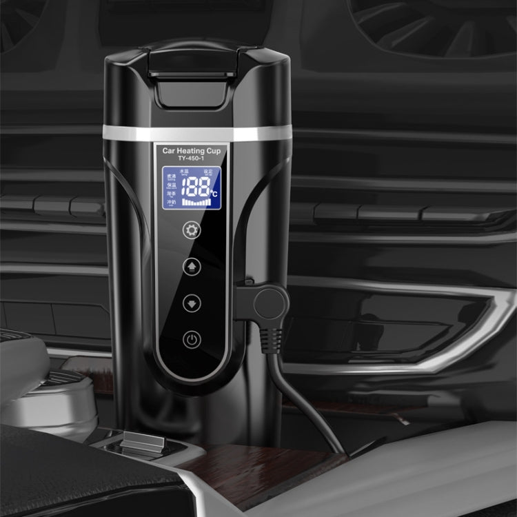 450ml Car Heating Water Bottle Thermos Mug Car Truck Universal Boiling Water Cup, Style:Car Models(White)