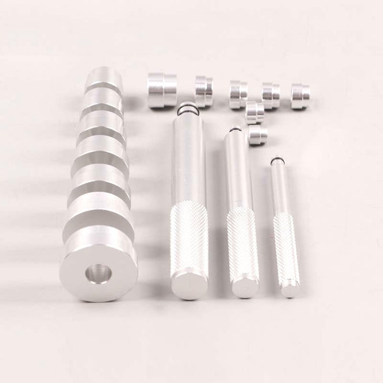 17 In 1 Small Aluminum Alloy Bearing Disassembly Tool Bearing Installation Extractor(Blue)