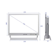 ZGYNK TB1016 10 Inch LCD Screen Ear Picking Equipment High-Definition Video Storage Display, US Plug, Specification: Regular Version