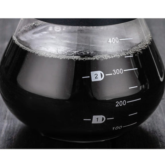 High Temperature Resistant Coffee Maker, Capacity:200ml, Style:With Strainer