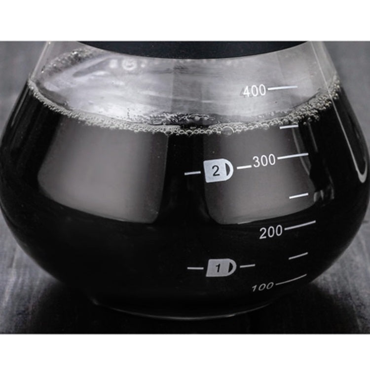 High Temperature Resistant Coffee Maker, Capacity:200ml, Style:With Strainer