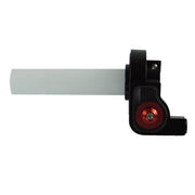 Motorcycle Modification Can See Through Bearing Color Roller Oiler Seat Big Screw Oil(Red)
