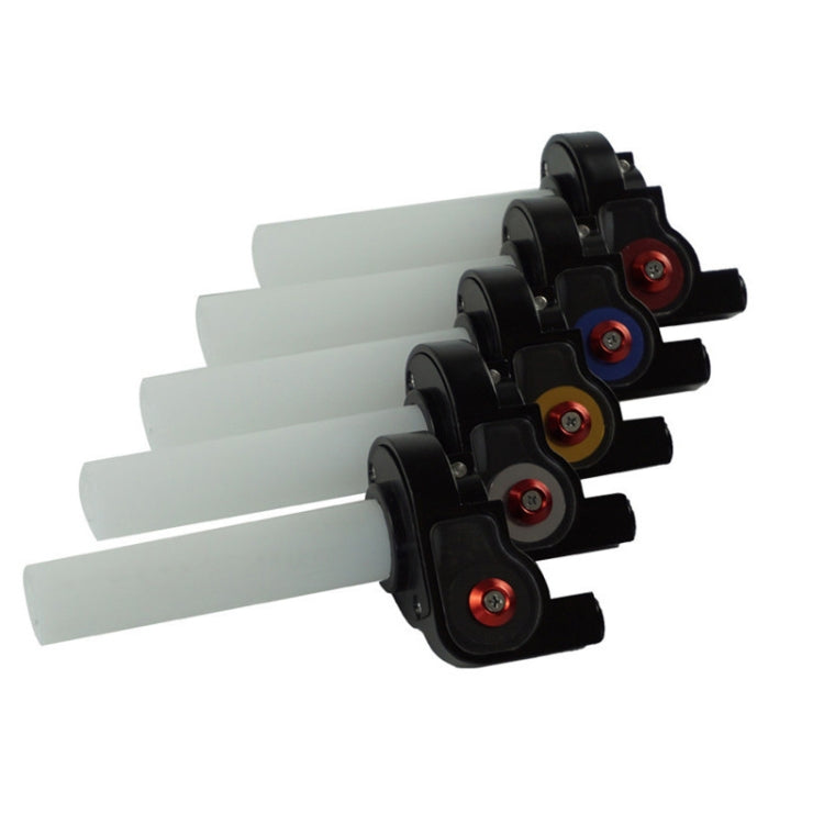 Motorcycle Modification Can See Through Bearing Color Roller Oiler Seat Big Screw Oil(Blue)