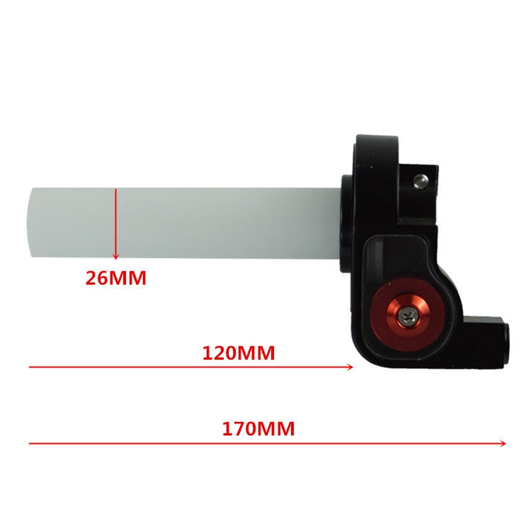 Motorcycle Modification Can See Through Bearing Color Roller Oiler Seat Big Screw Oil(Red)