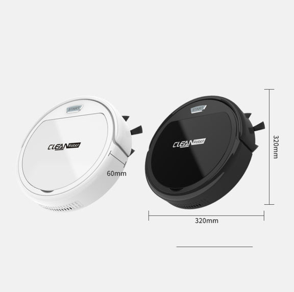 Household Intelligent Automatic Sweeping Robot, Specification:Upgrade Four Motors(Black)
