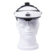 The Elderly Reading And Repairing Magnifying Glass With 2 LED Lamp Head-Mounted HD Magnifying Glass - Glasses Style by PMC TechLife | Online Shopping South Africa | PMC TechLife