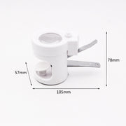 Detachable With LED Light HD 3.5 Times Old Man Nail Clippers Magnifying Glass