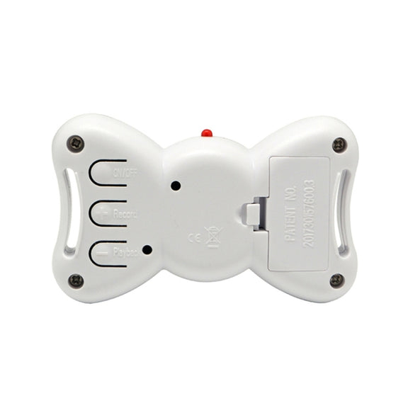 Automatic Voice Control Bark Arrester Collar Pet Supplies Trainer(White)