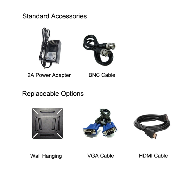 ZGYNK HB1303Q Embedded Industrial Capacitive Touch Display, US Plug, Size: 13.3 inch, Style:Resistor