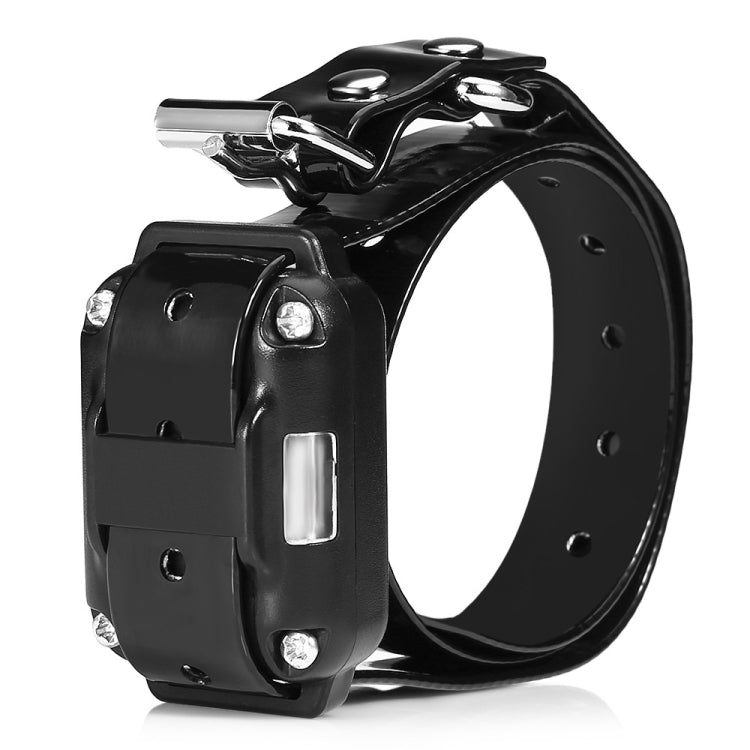 Bark Stopper Dog Training Device Dog Collar with Electric Shock Vibration Warning(UK Plug)
