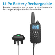 Bark Stopper Pet Supplies Collar Remote Control Collar Dog Training Device, Style:880-2