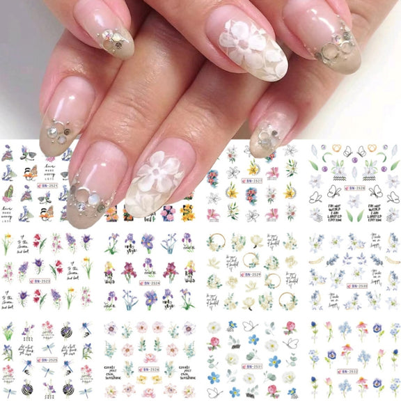 Nail Art Stickers Small Fresh Dream Catcher Stickers(BN2521-2532)