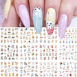 Nail Art Stickers Small Fresh Dream Catcher Stickers(BN2449-2460) - Nail Stickers by PMC Jewellery | Online Shopping South Africa | PMC Jewellery | Buy Now Pay Later Mobicred
