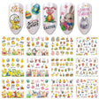 Nail Art Stickers Small Fresh Dream Catcher Stickers(BN1249-1260) - Nail Stickers by PMC Jewellery | Online Shopping South Africa | PMC Jewellery | Buy Now Pay Later Mobicred