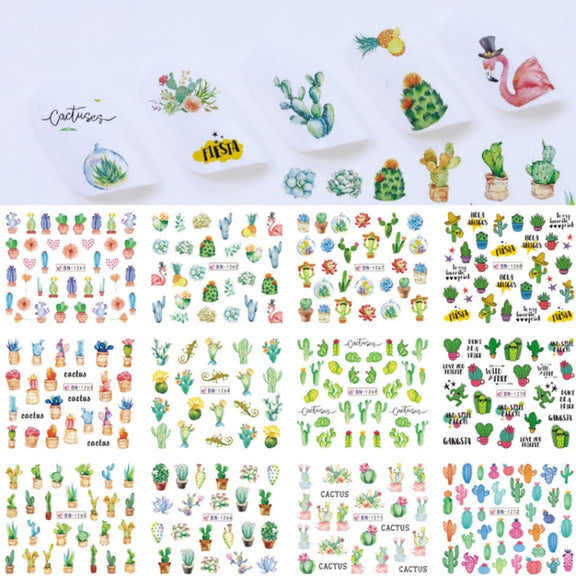 Nail Art Stickers Small Fresh Dream Catcher Stickers(BN1261-1272)