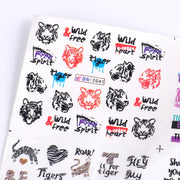 Nail Art Stickers Small Fresh Dream Catcher Stickers(BN1153-1164)