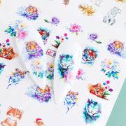 Nail Art Stickers Small Fresh Dream Catcher Stickers(BN2521-2532)