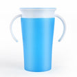 360 Degrees Rotated Baby Learning Drinking Cup With Double Handle Flip(Blue) - free shipping - PMC TechLife - Order now!
