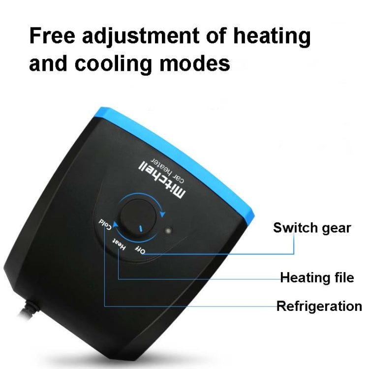 12V Multifunctional Heater For Car 360 Degree Rotating Car Heater, Style:Base Model