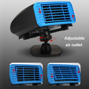 12V Multifunctional Heater For Car 360 Degree Rotating Car Heater, Style:Base Model