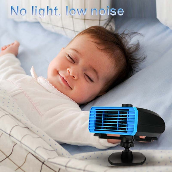12V Multifunctional Heater For Car 360 Degree Rotating Car Heater, Style:Base Model