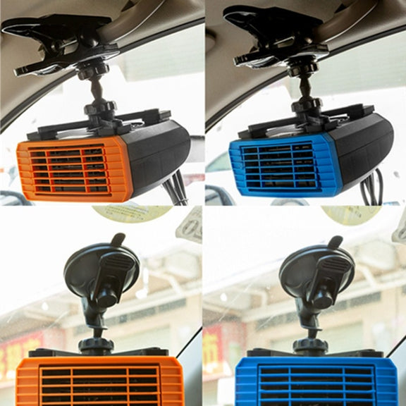 12V Multifunctional Heater For Car 360 Degree Rotating Car Heater, Style:Clip Model