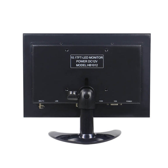 ZGYNK B1042 Portable High-Definition Metal Computer Monitor Display, Size:7 inch VGA AV HDMI BNC