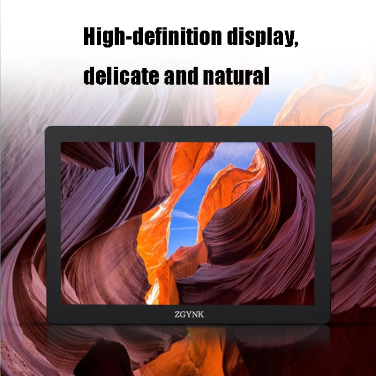 ZGYNK KQ101 HD Embedded Display Industrial Screen, Size: 10 inch, Style:Embedded