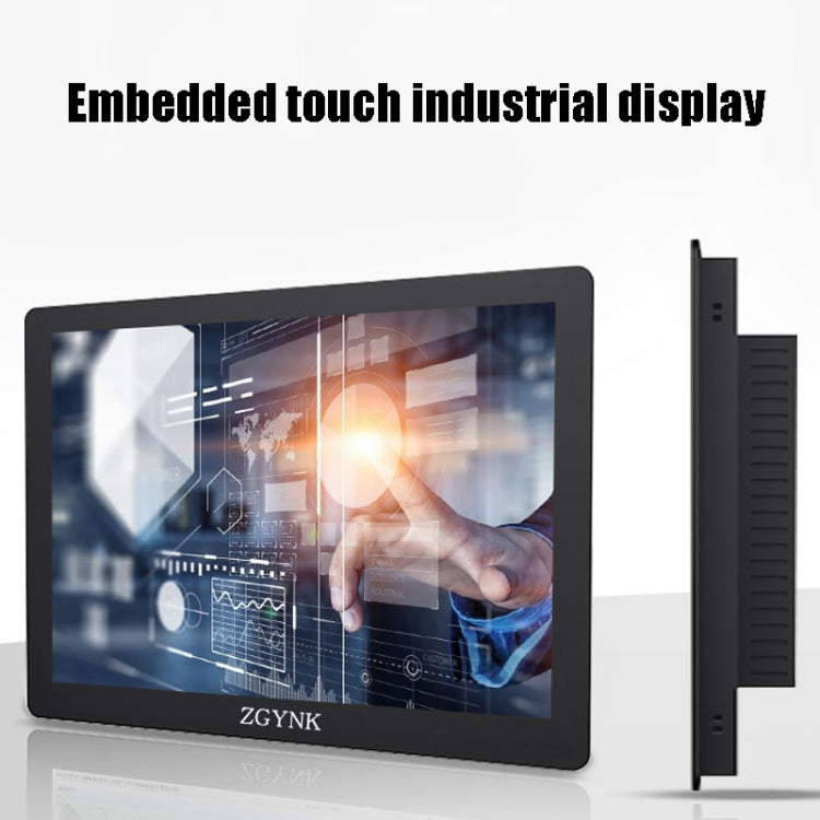 ZGYNK KQ101 HD Embedded Display Industrial Screen, Size: 10 inch, Style:Capacitive