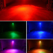 MN-R60 USB Rechargeable Mini Voice-activated Laser Light Christmas Home Entertainment Flash LED Laser Atmosphere Light Stage Light