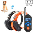 800m Remote Control Electric Shock Bark Stopper Vibration Warning Pet Supplies Electronic Waterproof Collar Dog Training Device, Style:556-2(EU Plug) - Training Aids by PMC TechLife | Online Shopping South Africa | PMC TechLife | Buy Now Pay Later Mobicred