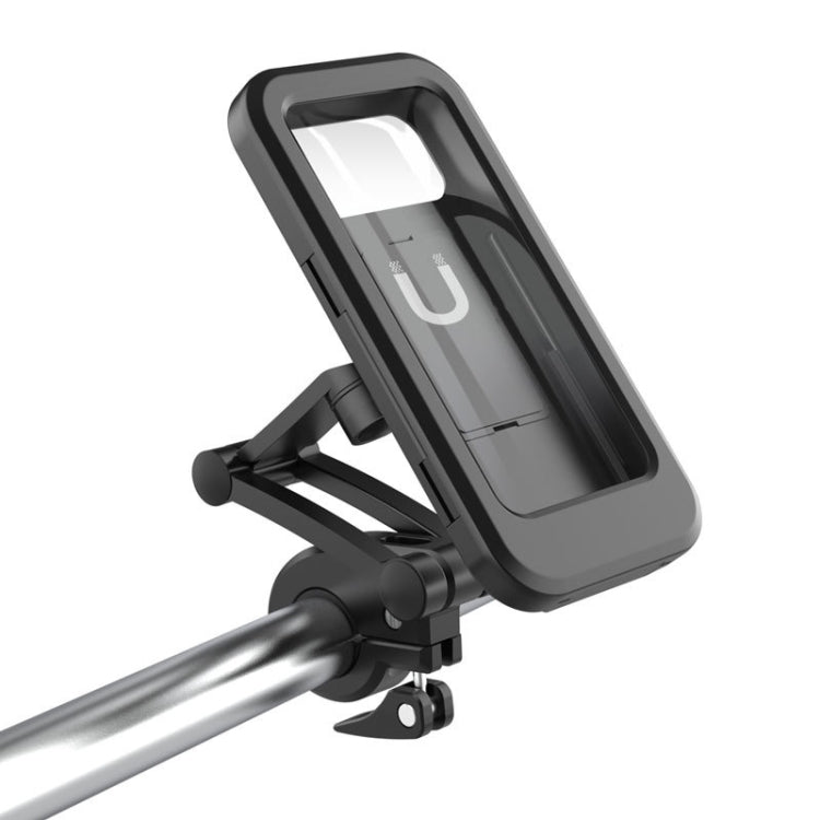 Motorcycle Rearview Mirror Mobile Phone Bracket Locomotive Mobile Phone Bracket Bicycle Handle Water-resistant Bracket