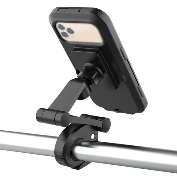 Motorcycle Rearview Mirror Mobile Phone Bracket Locomotive Mobile Phone Bracket Bicycle Handle Water-resistant Bracket