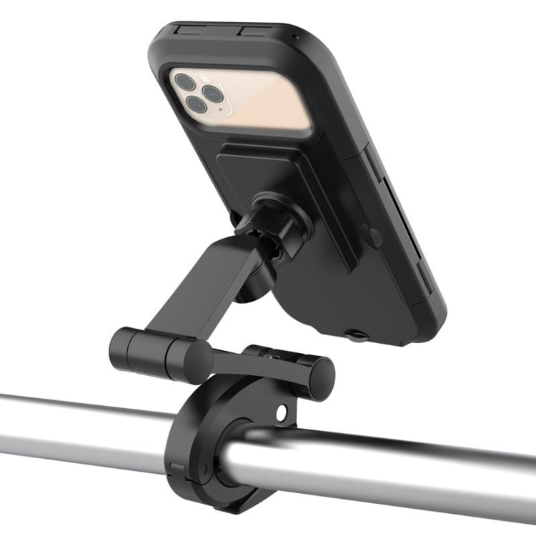 Motorcycle Rearview Mirror Mobile Phone Bracket Locomotive Mobile Phone Bracket Bicycle Handle Water-resistant Bracket