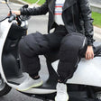Electric Bicycle Winter Motorcycle Windshield Waterproof Warm Leg Cover Plus Velvet Padded Knee Pads, Size:60cm Increase(Black) - Protective Gear by PMC TechLife | Online Shopping South Africa | PMC TechLife | Buy Now Pay Later Mobicred