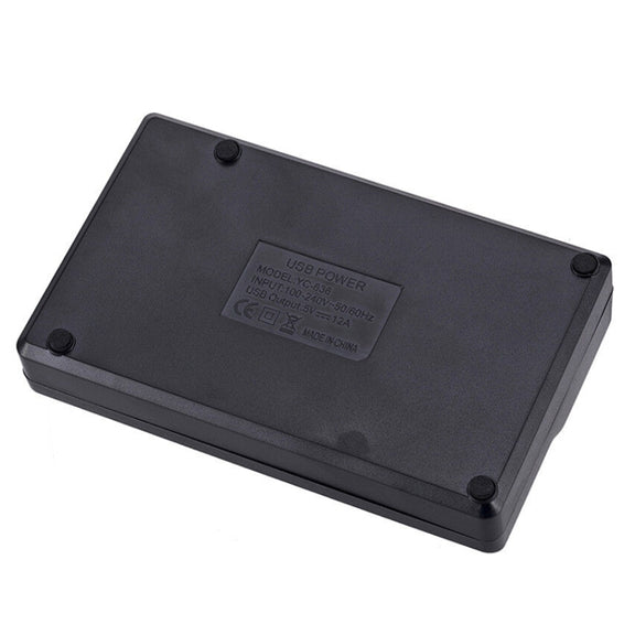 100-240V USB Interface Smart Fast Charge Digital Electronic Charger Multifunctional Charger, US Plug, Style:12 Ports